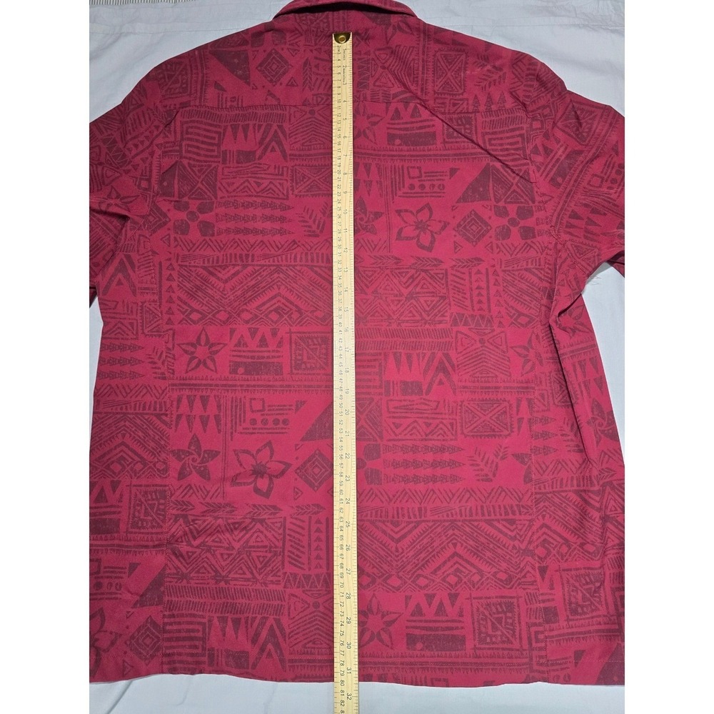Chiliwear Florida State Seminoles Button Up Shirt Red Tribal XL FSU - Picture 9 of 10
